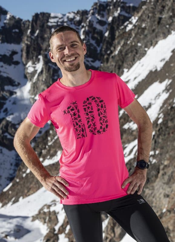 Advenťácké tričko 2024 PÁNSKÉ RŮŽOVÉ