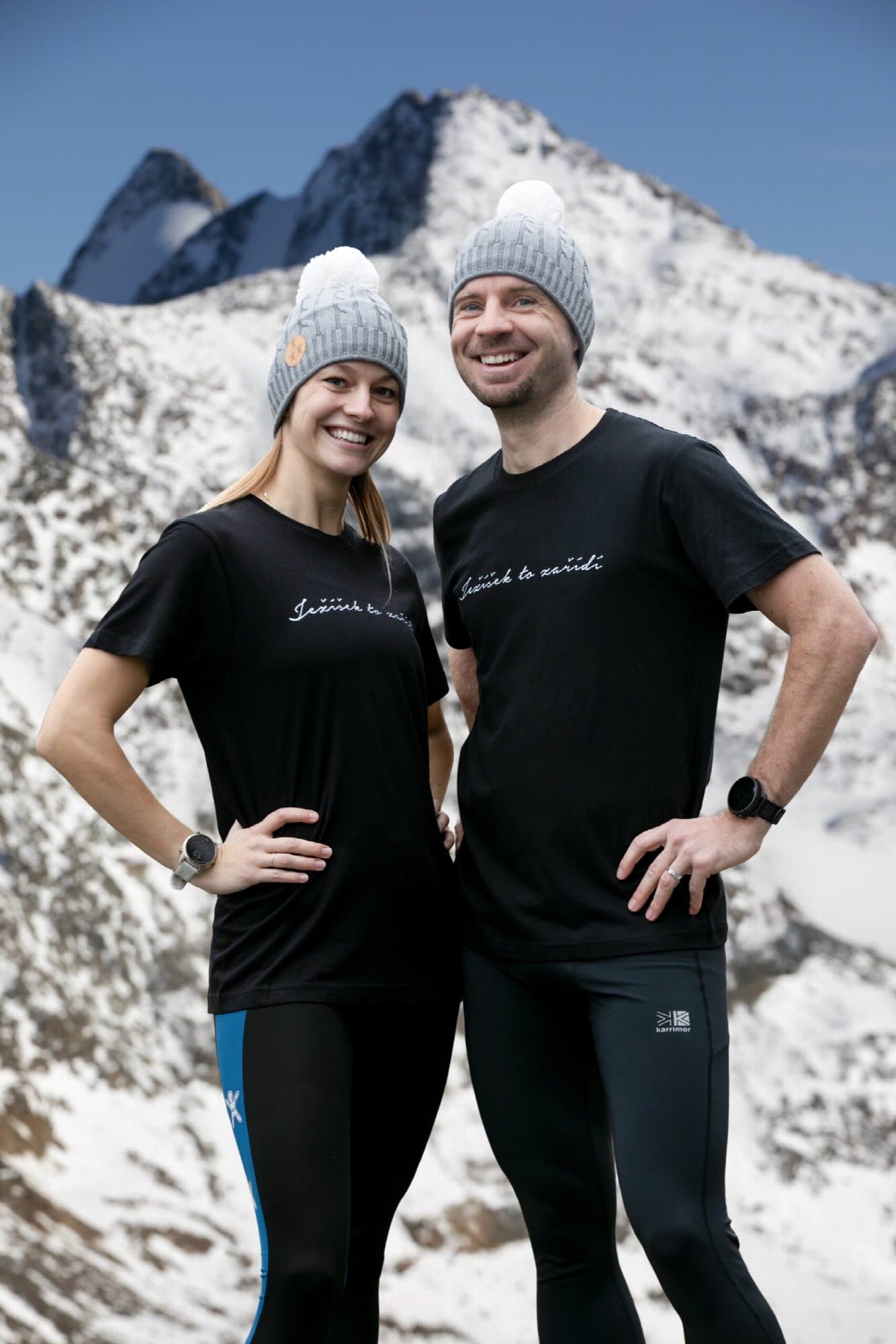 Ježíšek to zařídí tričko unisex ČERNÉ