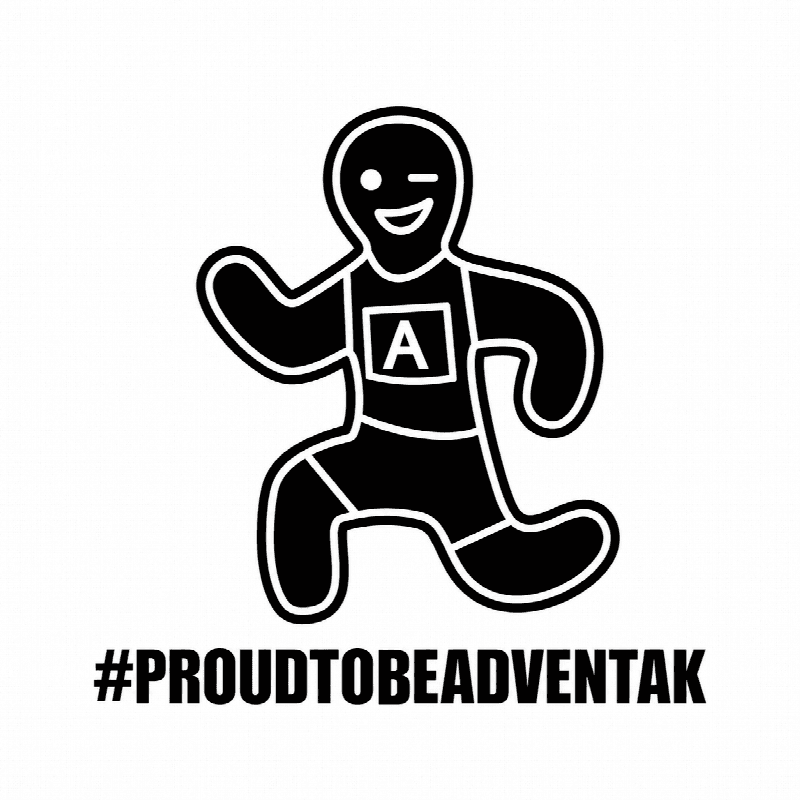 Car Sticker #PROUDTOBEADVENTAK
