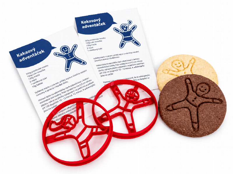 Advenťák Cookie Cutters