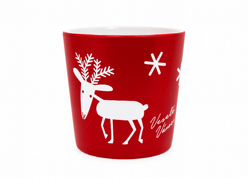 Reindeer Christmas Mug