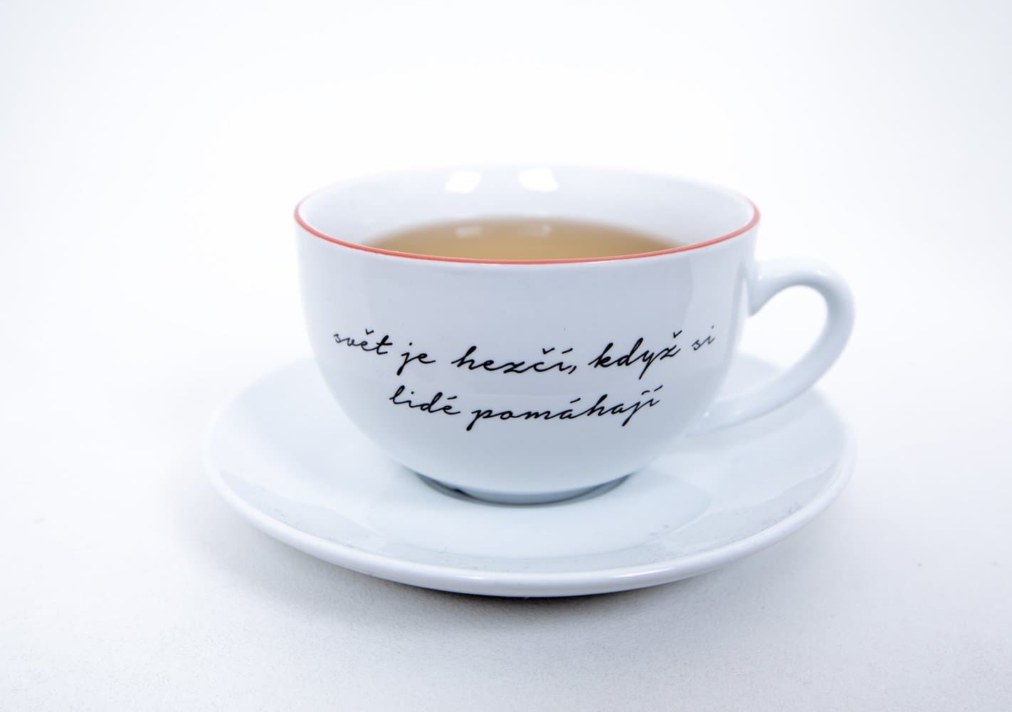 Mug "The World Is More Beautiful When People Help Each Other"