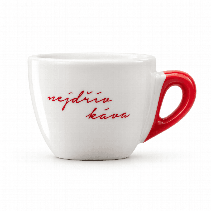 Espresso Mug COFFEE FIRST THEN RUN